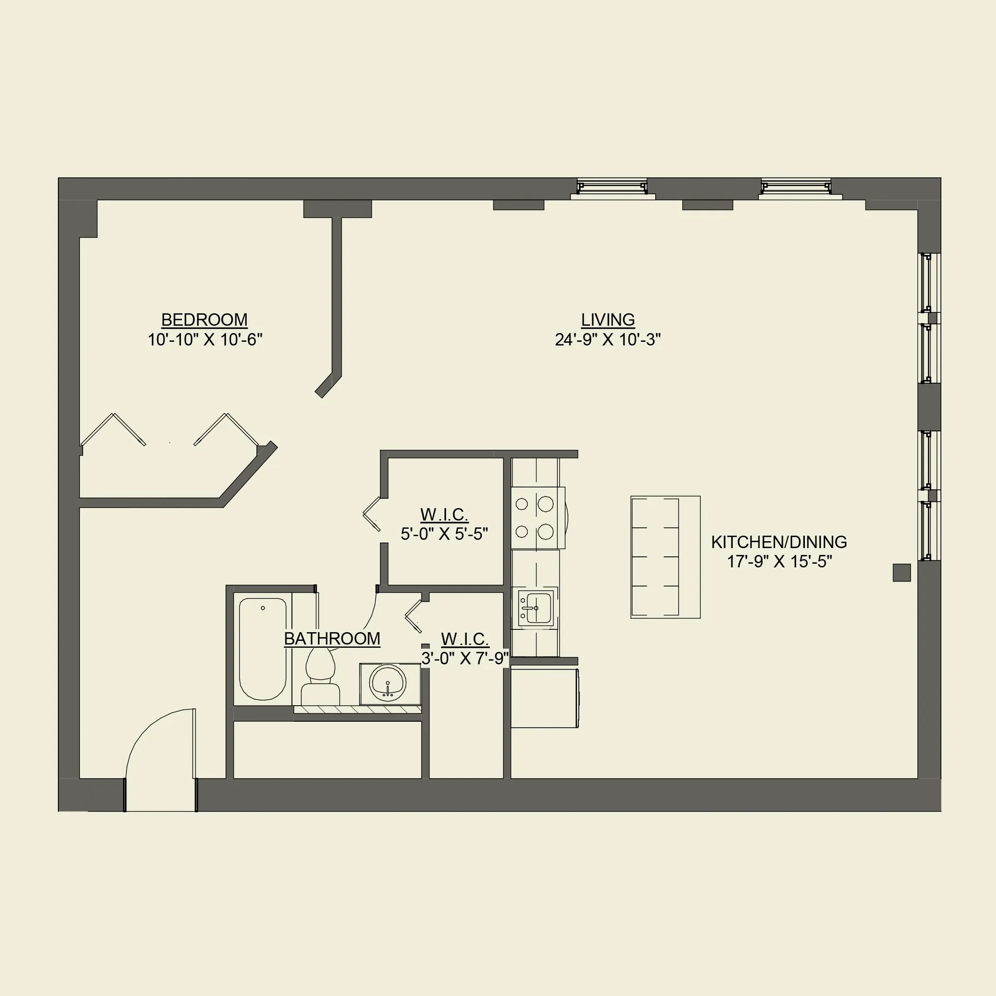 1350 N Wells St, , 60610, USA 60610-unit#D513-Chicago-IL