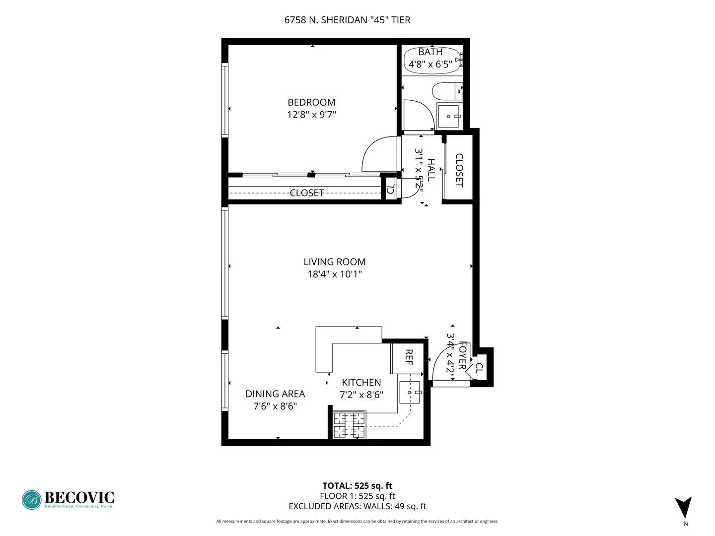 6758 N Sheridan Rd, ,  60626, USA 60626-unit#545-Chicago-IL