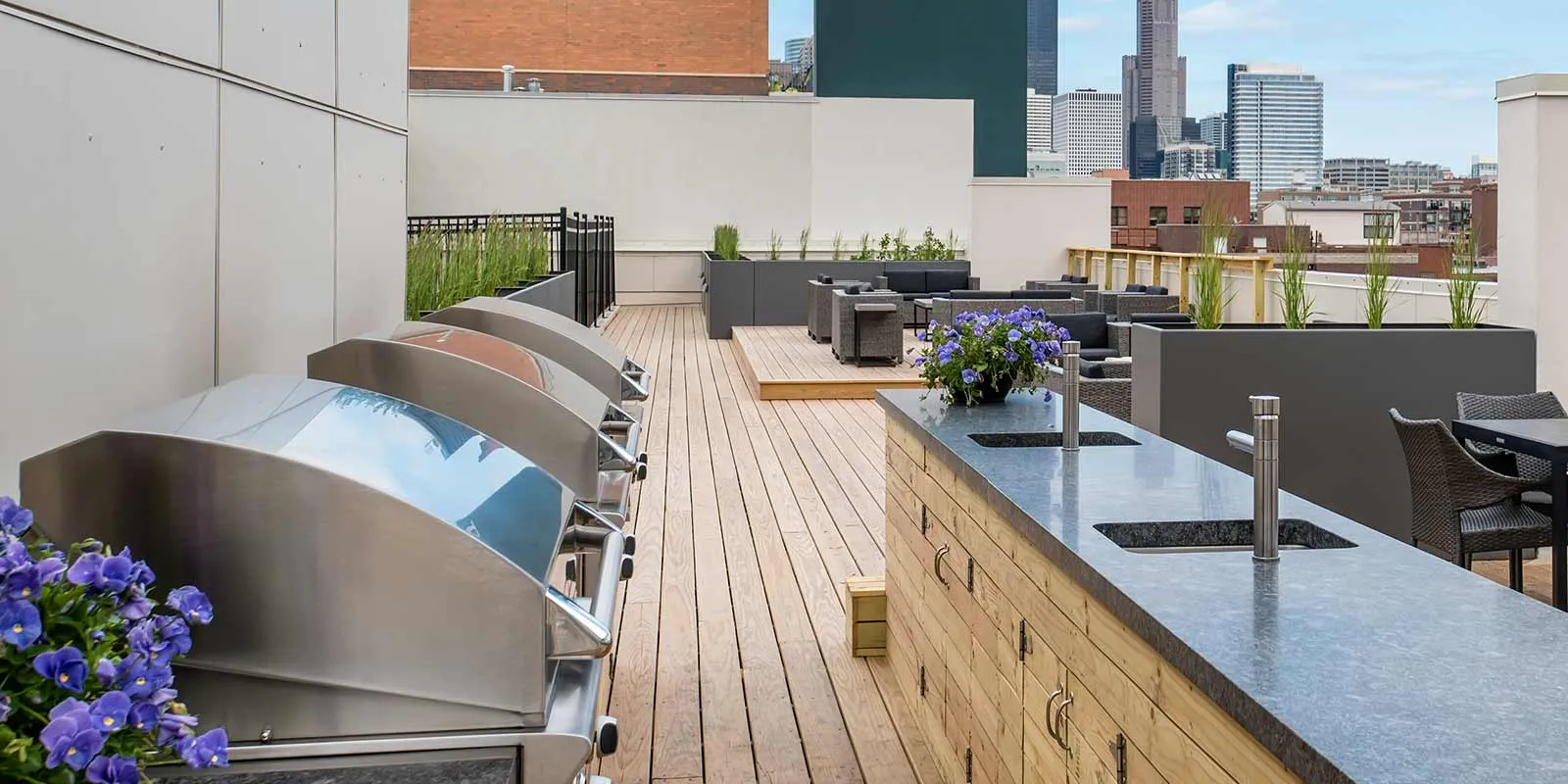 1222 W Madison St, ,  60607, USA 60607-unit#1/1 + DEN-Chicago-IL