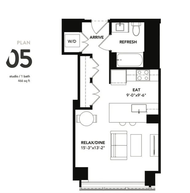 801 S Financial Pl, , 60605, USA 60605-unit#STUDIO-Chicago-IL