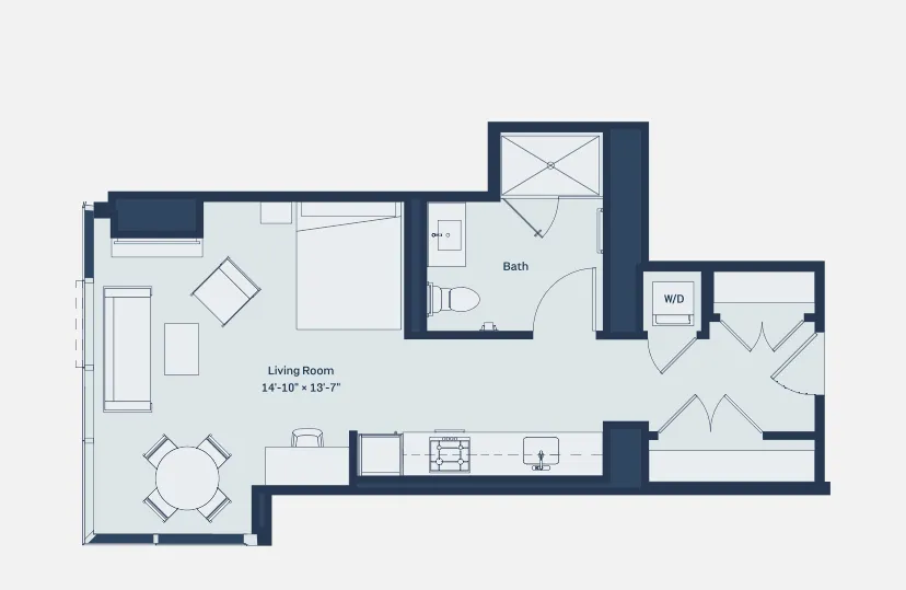 455 E Waterside Dr, ,  60601, USA 60601-unit#STUDIO-Chicago-IL