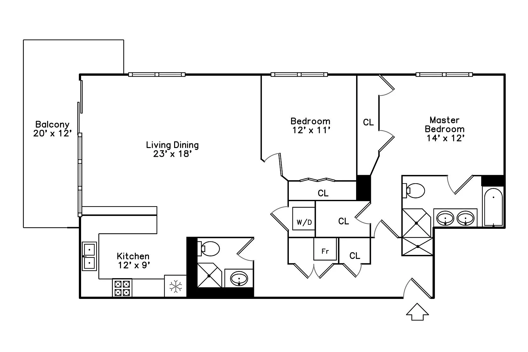 1342 W Randolph St, ,  60607, USA 60607-unit#6A-Chicago-IL