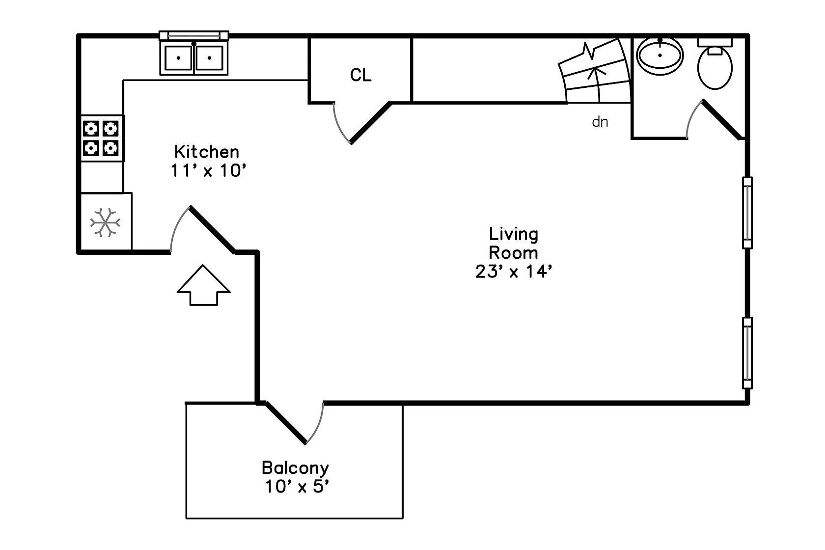 447 N Carpenter St, , 60642, USA 60642-unit#1R-Chicago-IL