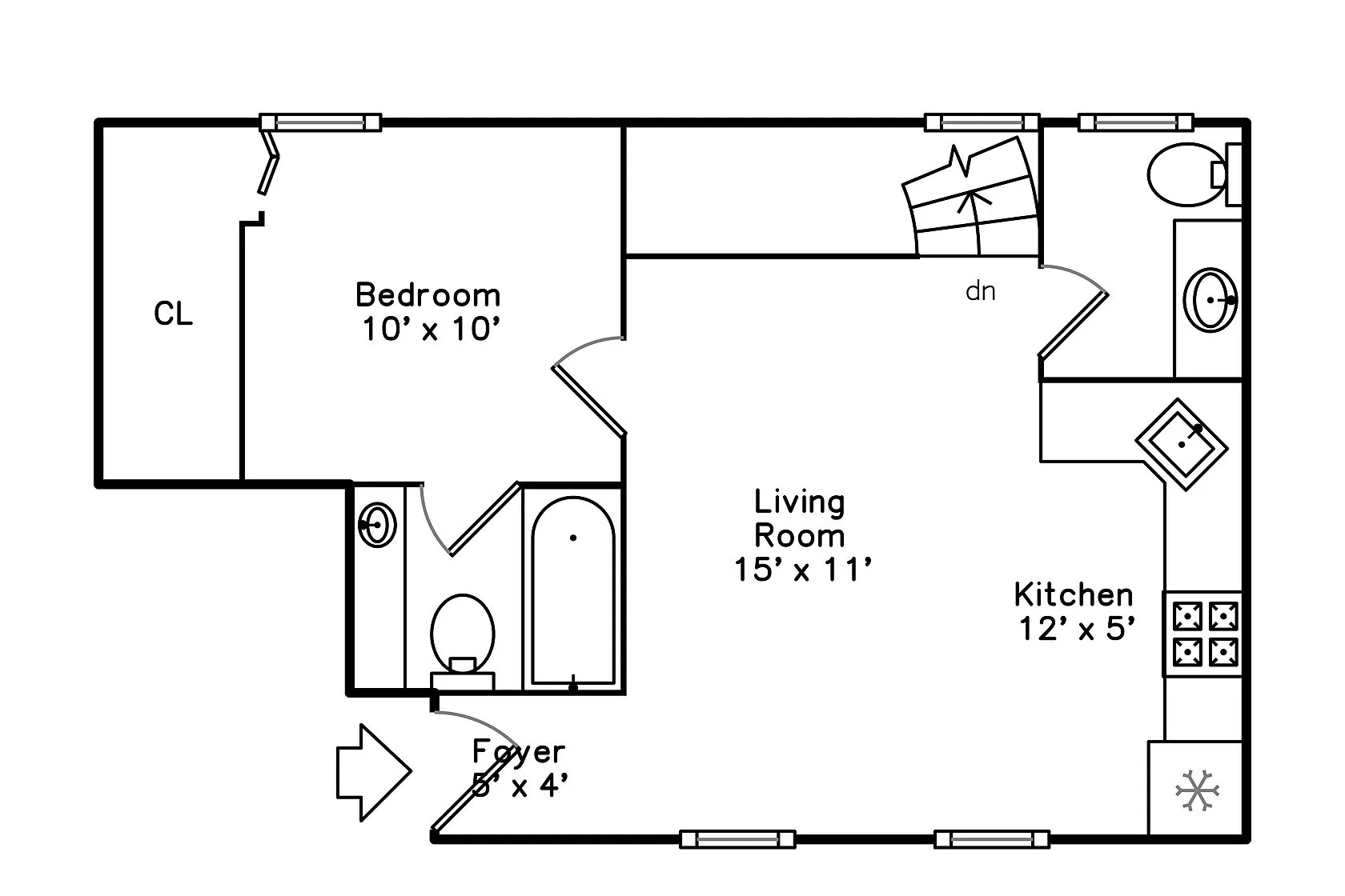 1614 N Cleveland Ave, ,  60614, USA 60614-unit#1R-Chicago-IL