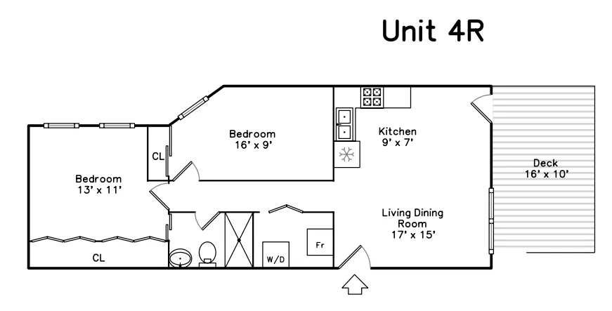 836 N Milwaukee Ave, ,  60642, USA 60642-unit#3R-Chicago-IL
