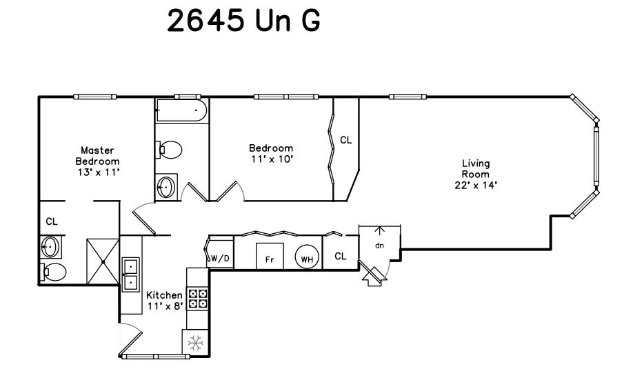 2645 N Washtenaw Ave, ,  60647, USA 60647-unit#G-Chicago-IL