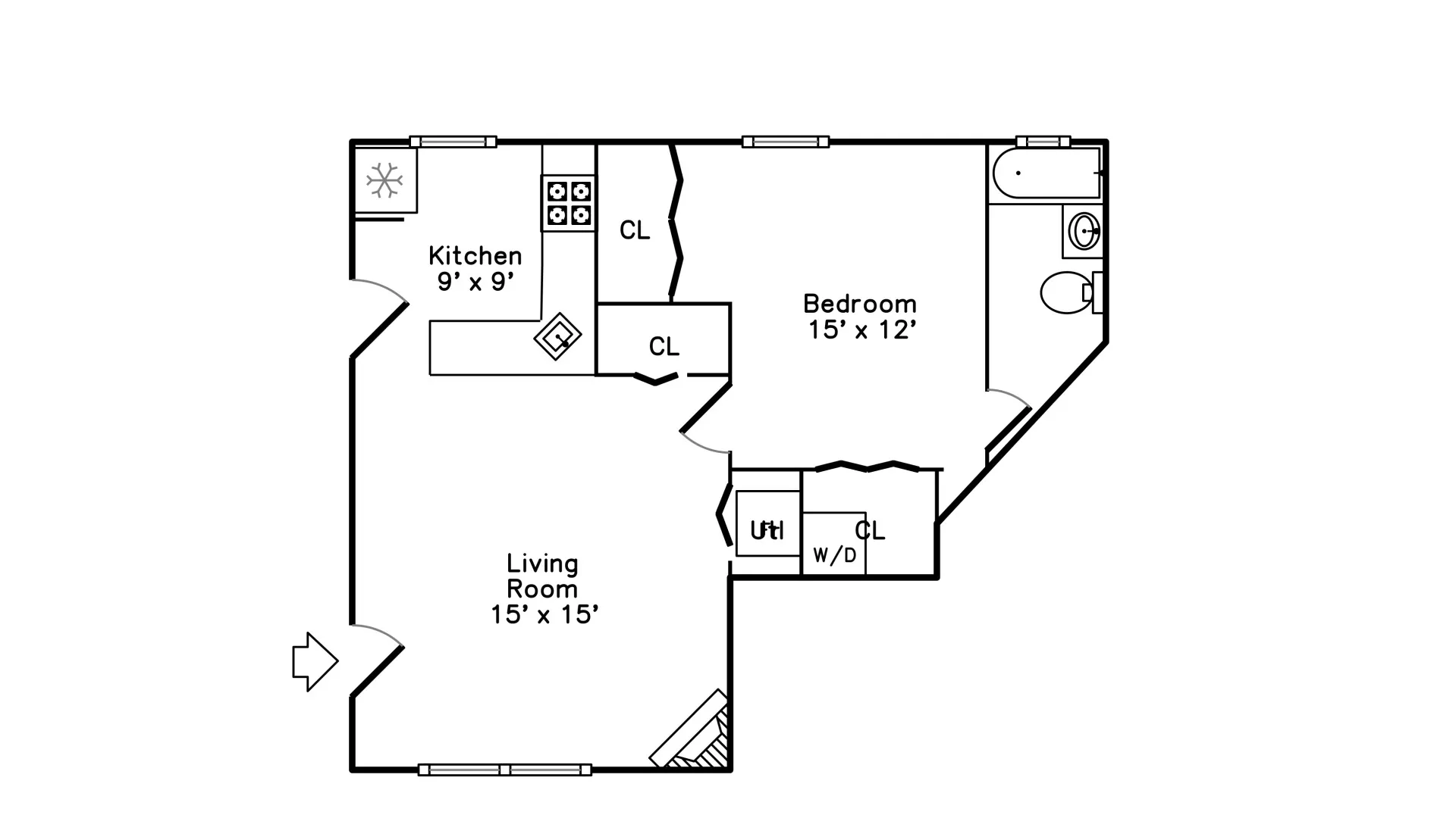 2111 W Caton St, , 60647, USA 60647-unit#3S-Chicago-IL