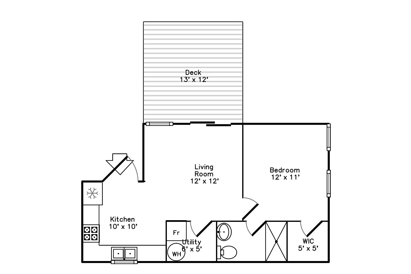 449 N Carpenter St, ,  60642, USA 60642-unit#2R-Chicago-IL