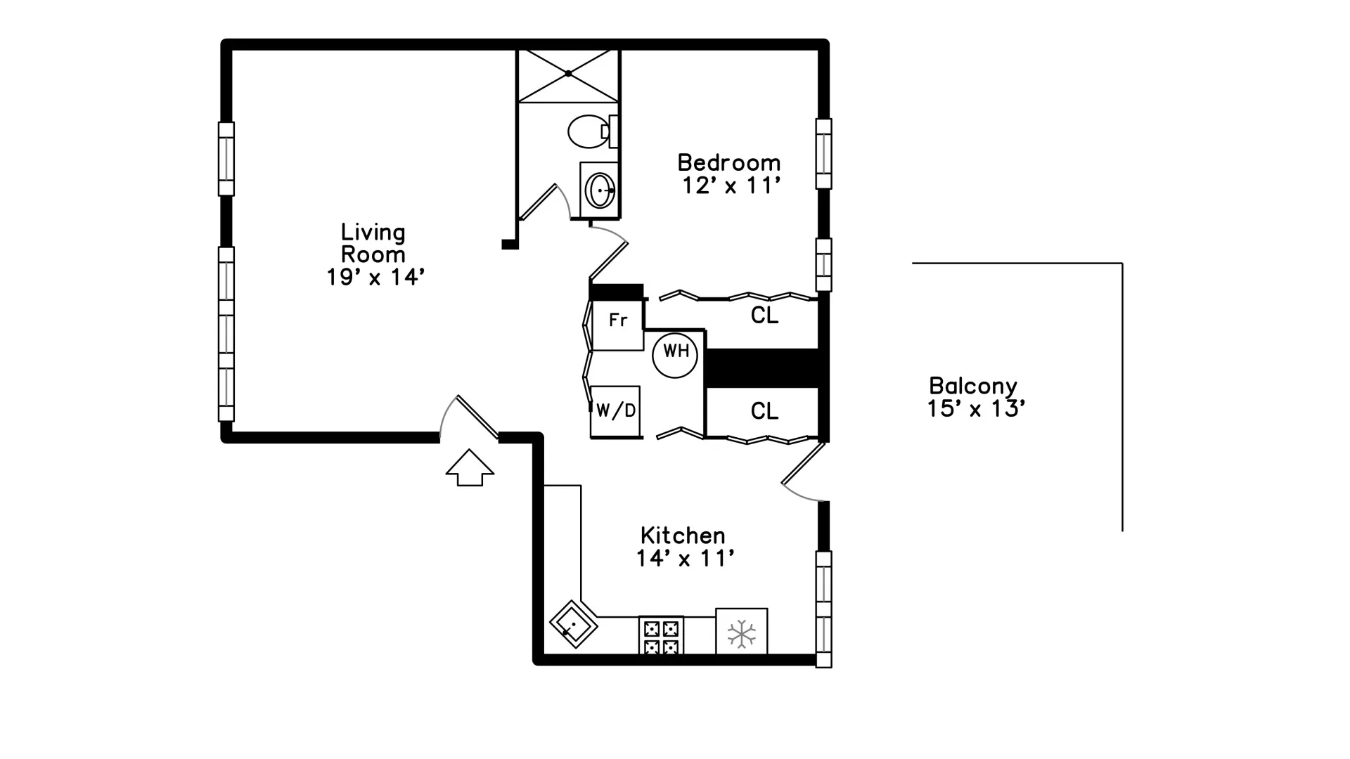 2307 W Rice St, ,  60622, USA 60622-unit#1-Chicago-IL