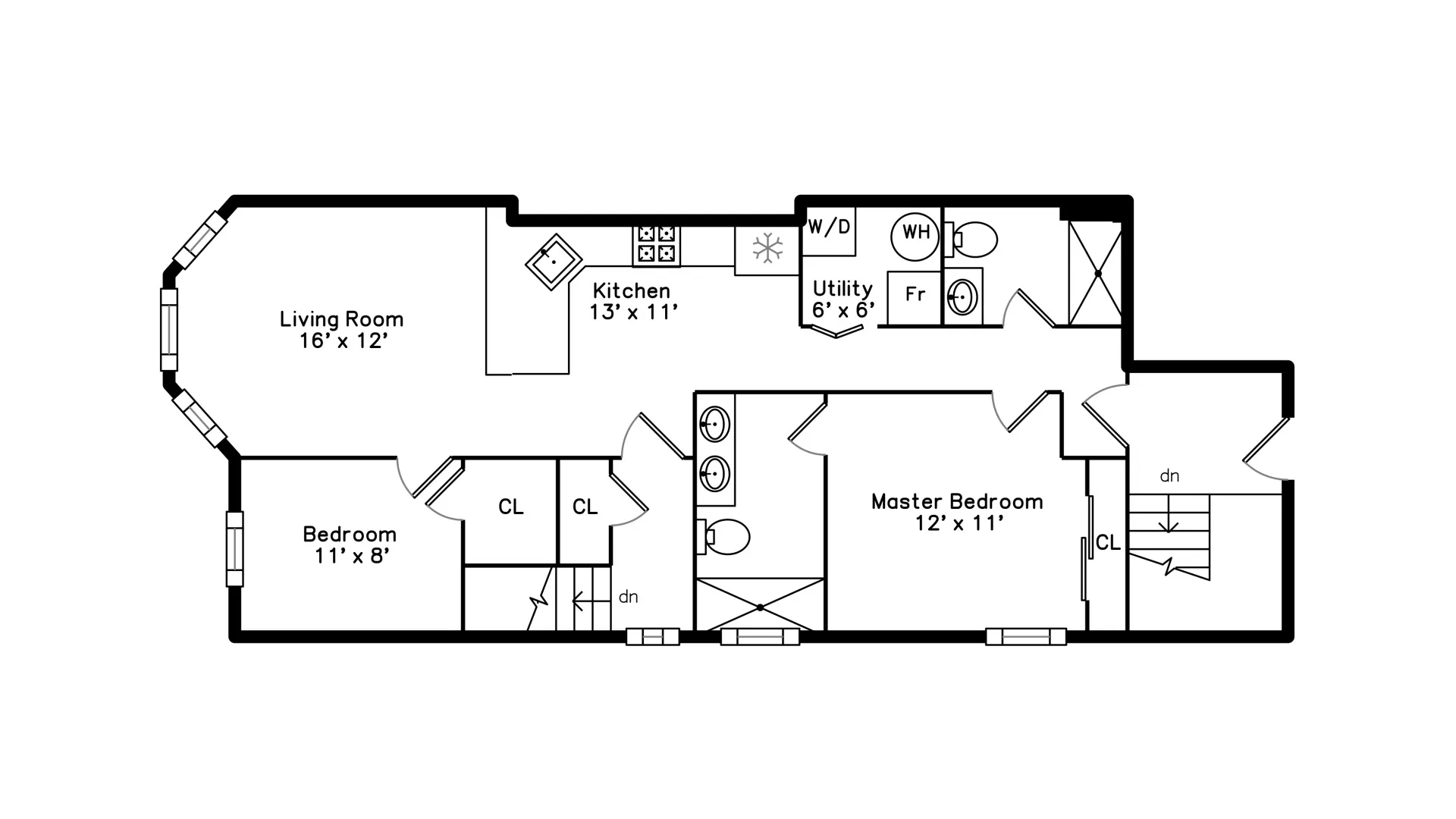 1055 N Wolcott Ave, , 60622, USA 60622-unit#2F-Chicago-IL
