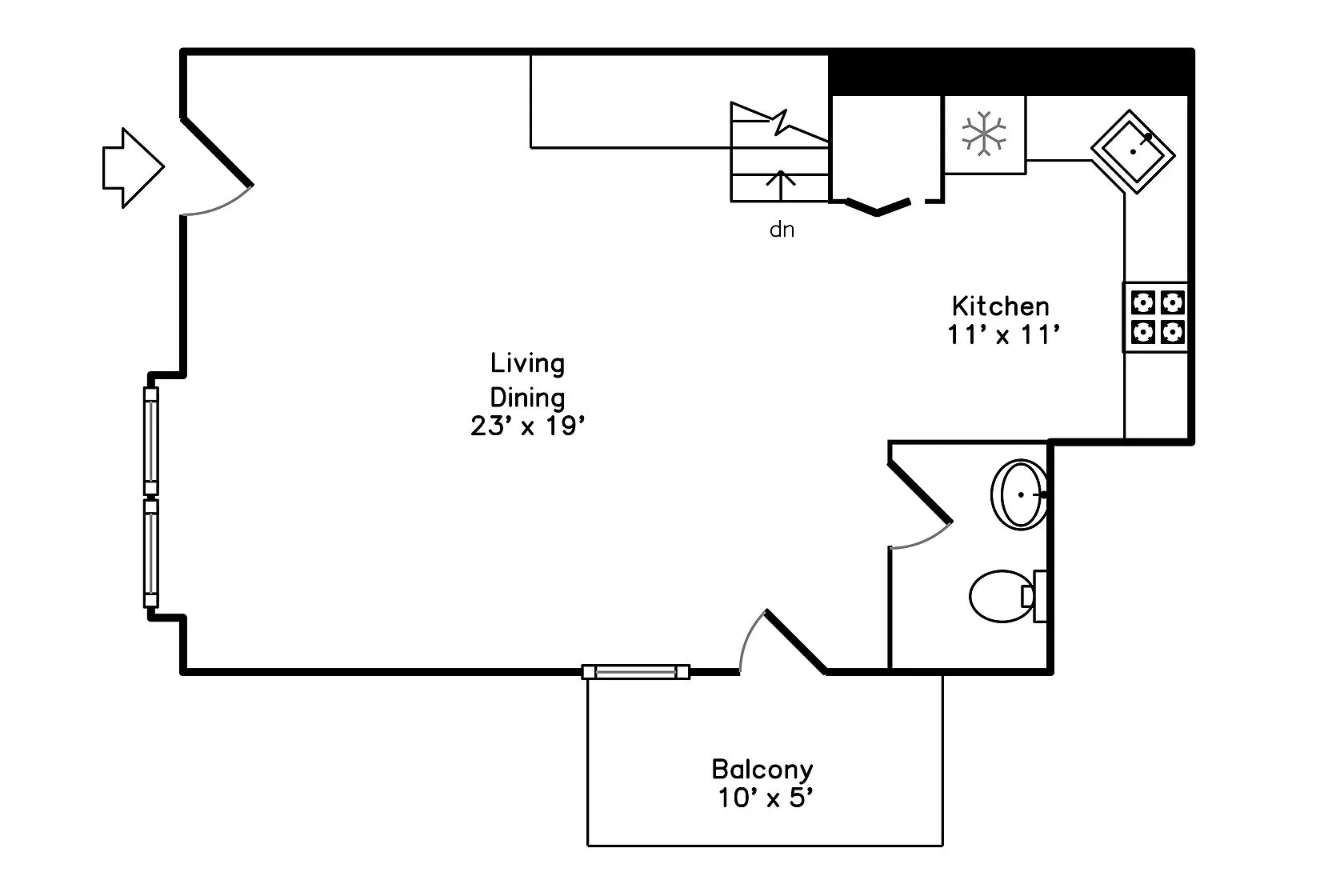 447 N Carpenter St, , 60642, USA 60642-unit#1F-Chicago-IL