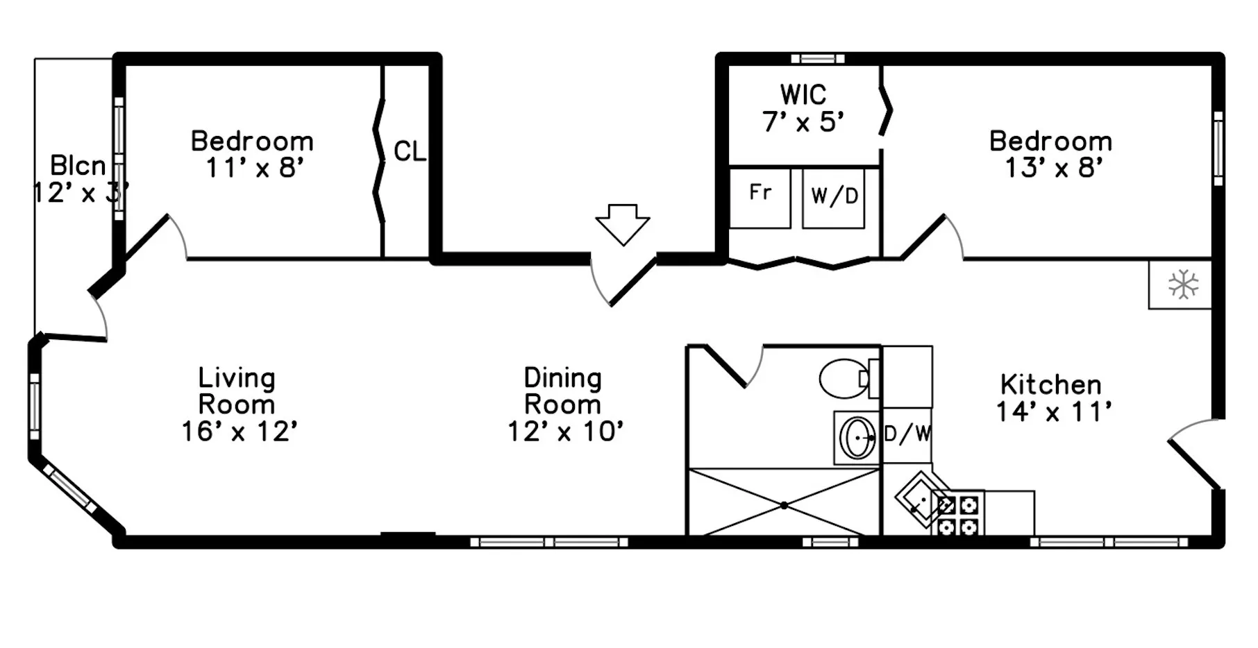 1923 W Schiller St, ,  60622, USA 60622-unit#3F-Chicago-IL