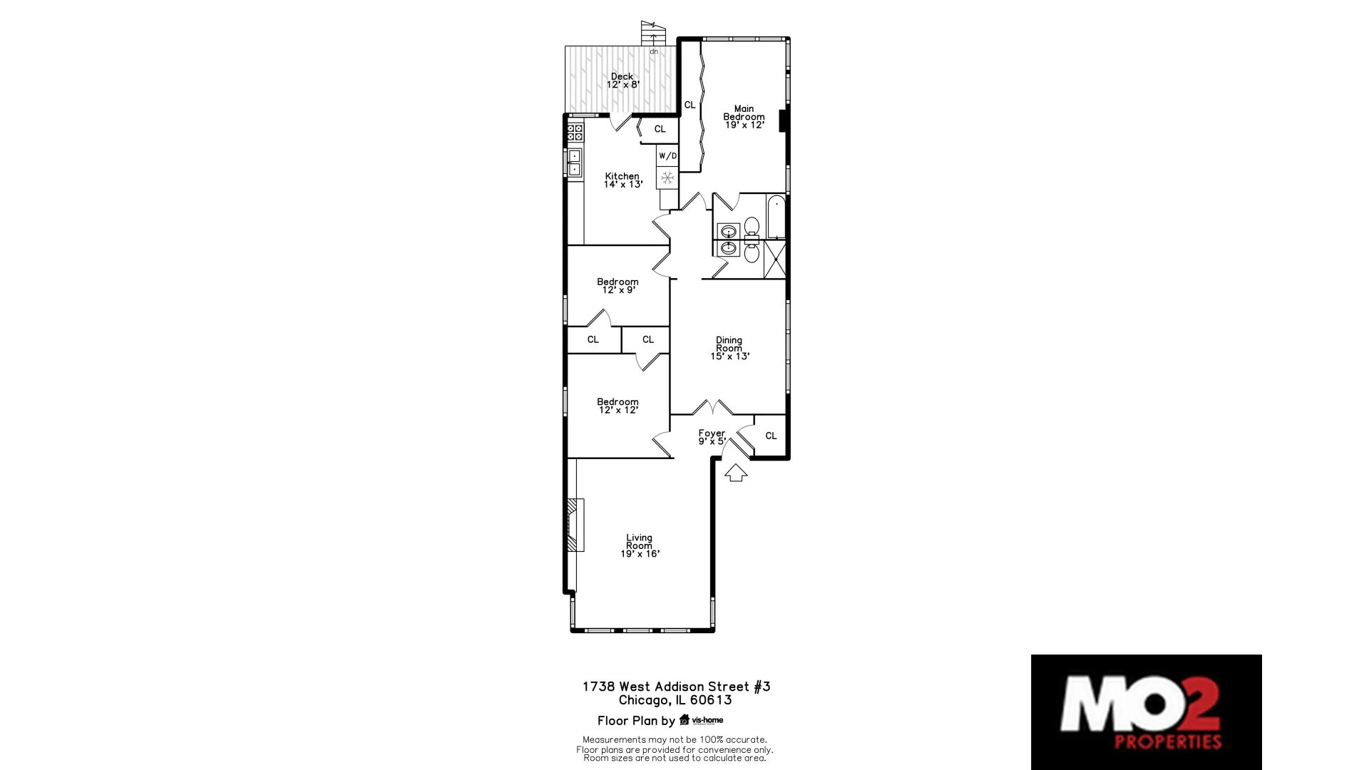1738 W Addison St, ,  60613, USA 60613-unit#3-Chicago-IL