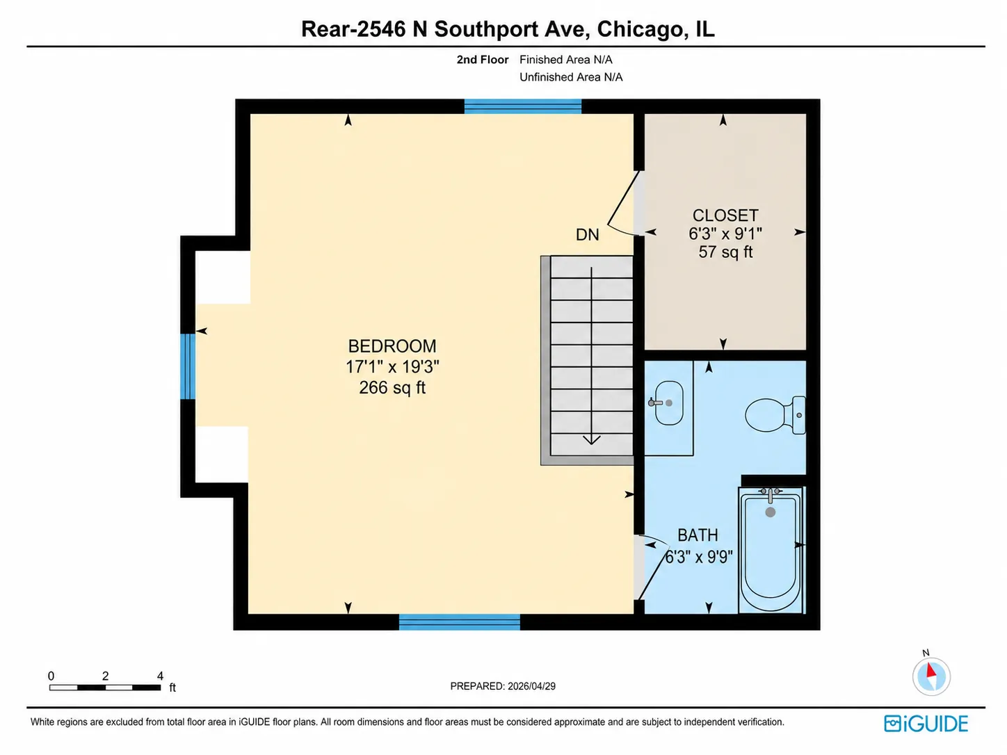 2546 N Southport Ave, ,  60614, USA 60614-unit#2R-Chicago-IL