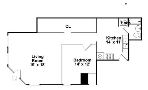 1700 W Barry Ave, ,  60657, USA 60657-unit#1F-Chicago-IL