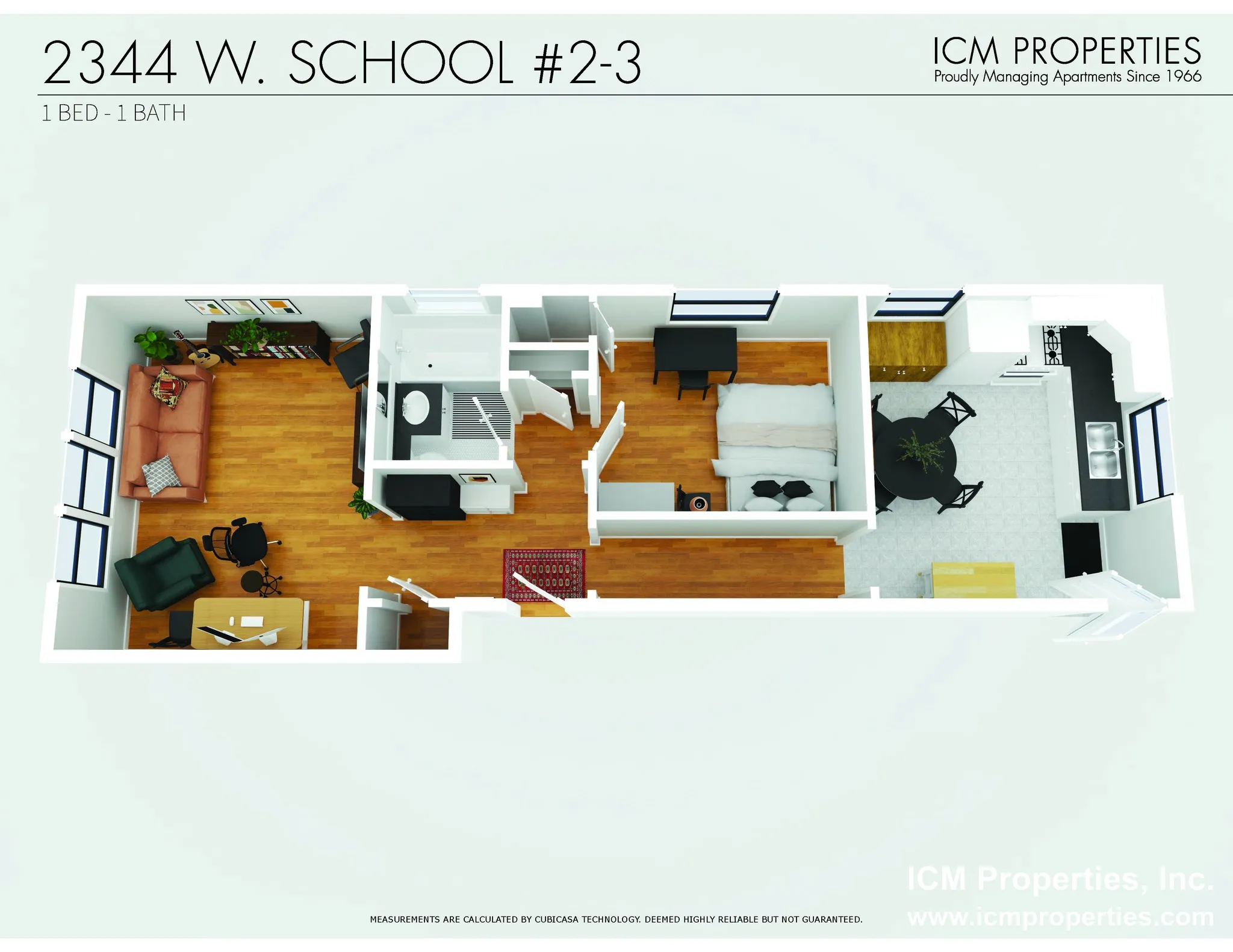 3300 N Claremont Ave, ,  60618, USA 60618-unit#2344S-2-Chicago-IL