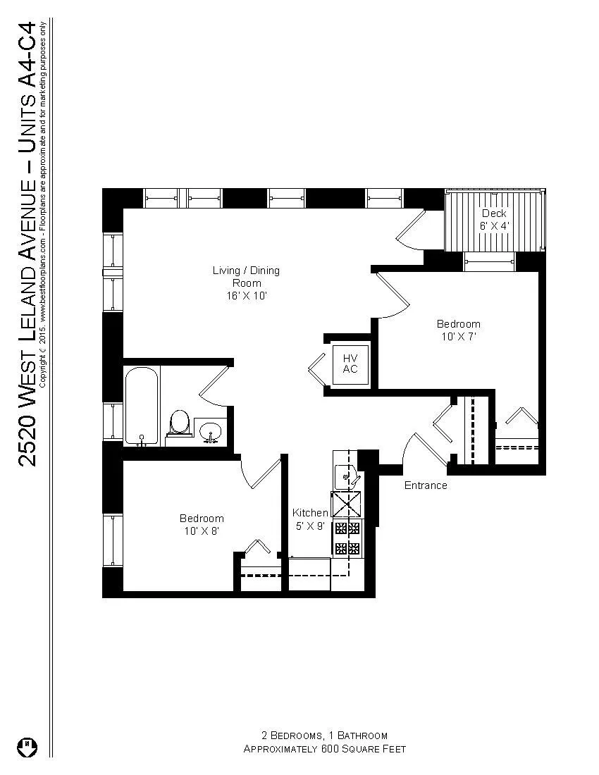2520 W Leland Ave, ,  60625, USA 60625-unit#2520-A4-Chicago-IL