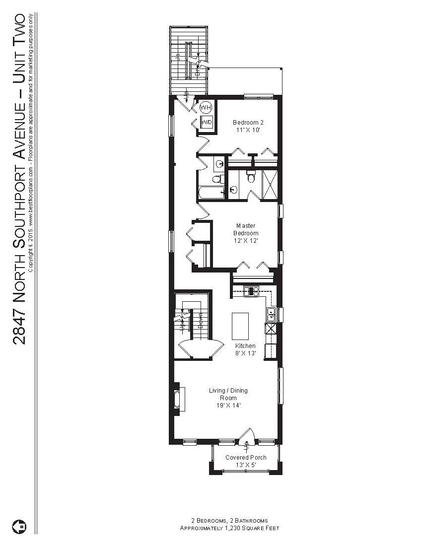 2847 N Southport Ave, , 60657, USA 60657-unit#2847-2-Chicago-IL