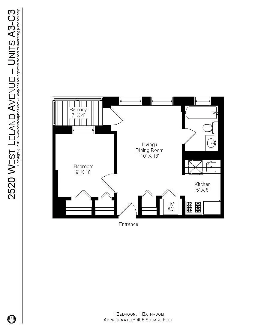 2520 W Leland Ave, ,  60625, USA 60625-unit#2520-C3-Chicago-IL