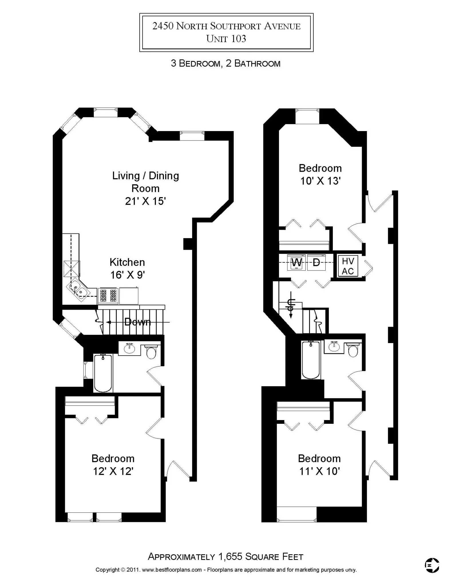 2450 N Southport Ave, , 60614, USA 60614-unit#2450-103-Chicago-IL