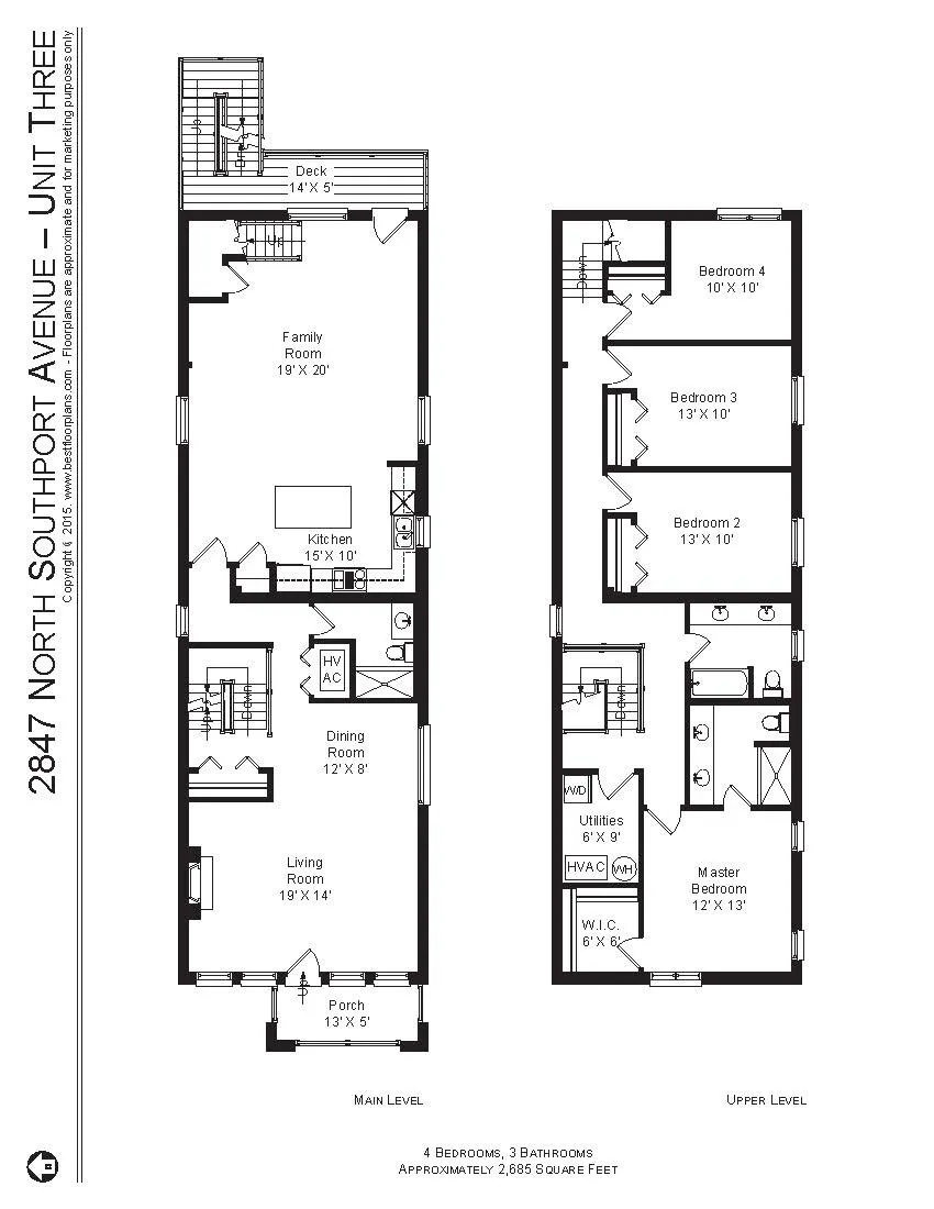 2847 N Southport Ave, , 60657, USA 60657-unit#2847-3-Chicago-IL