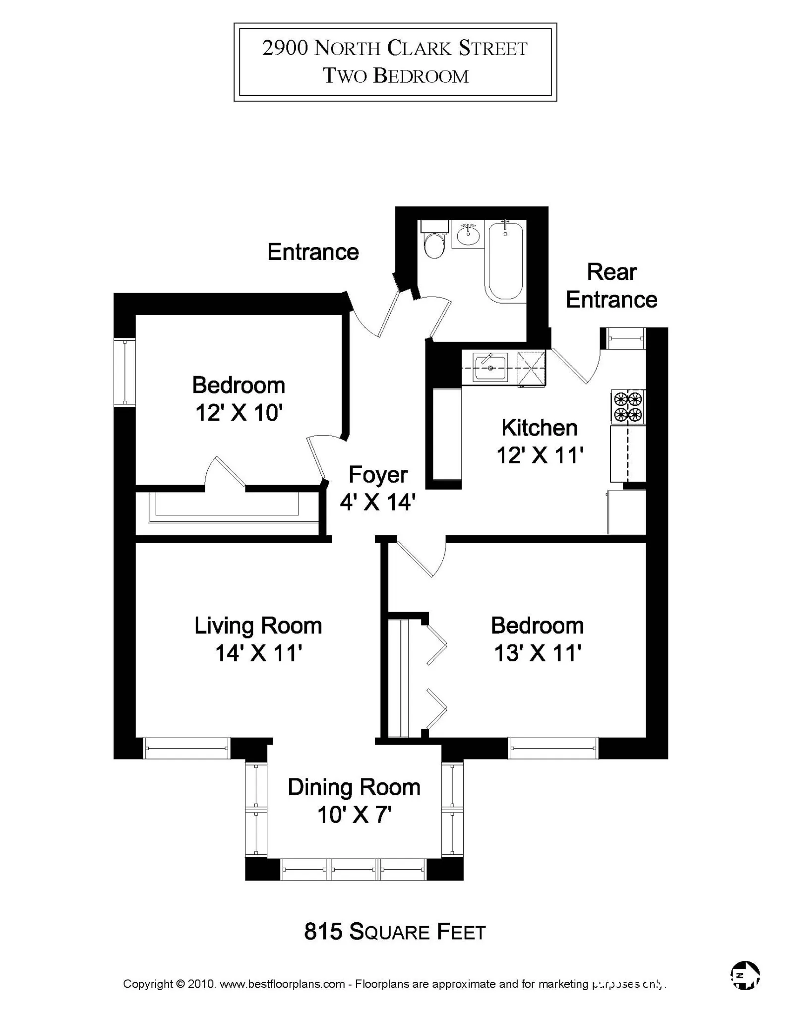 2876 N Clark St, , 60657, USA 60657-unit#2900-1-Chicago-IL