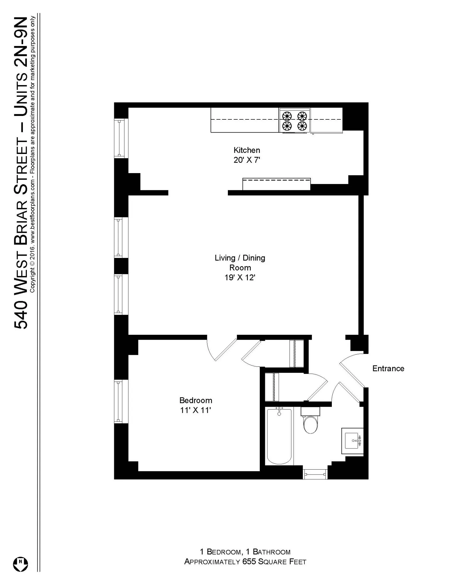 540 W Briar Pl, , 60657, USA 60657-unit#540-3N-Chicago-IL