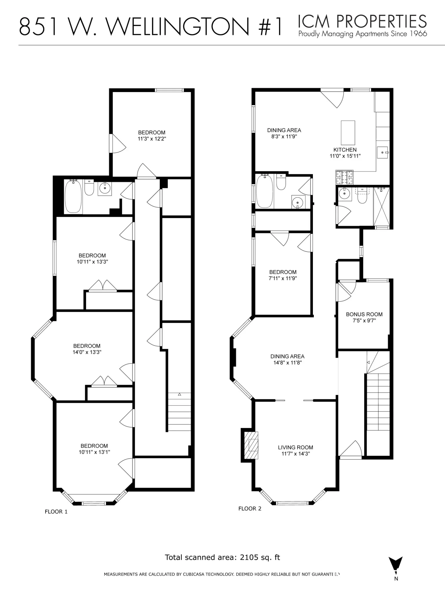 851 W Wellington Ave, , 60657, USA 60657-unit#851W-1-Chicago-IL