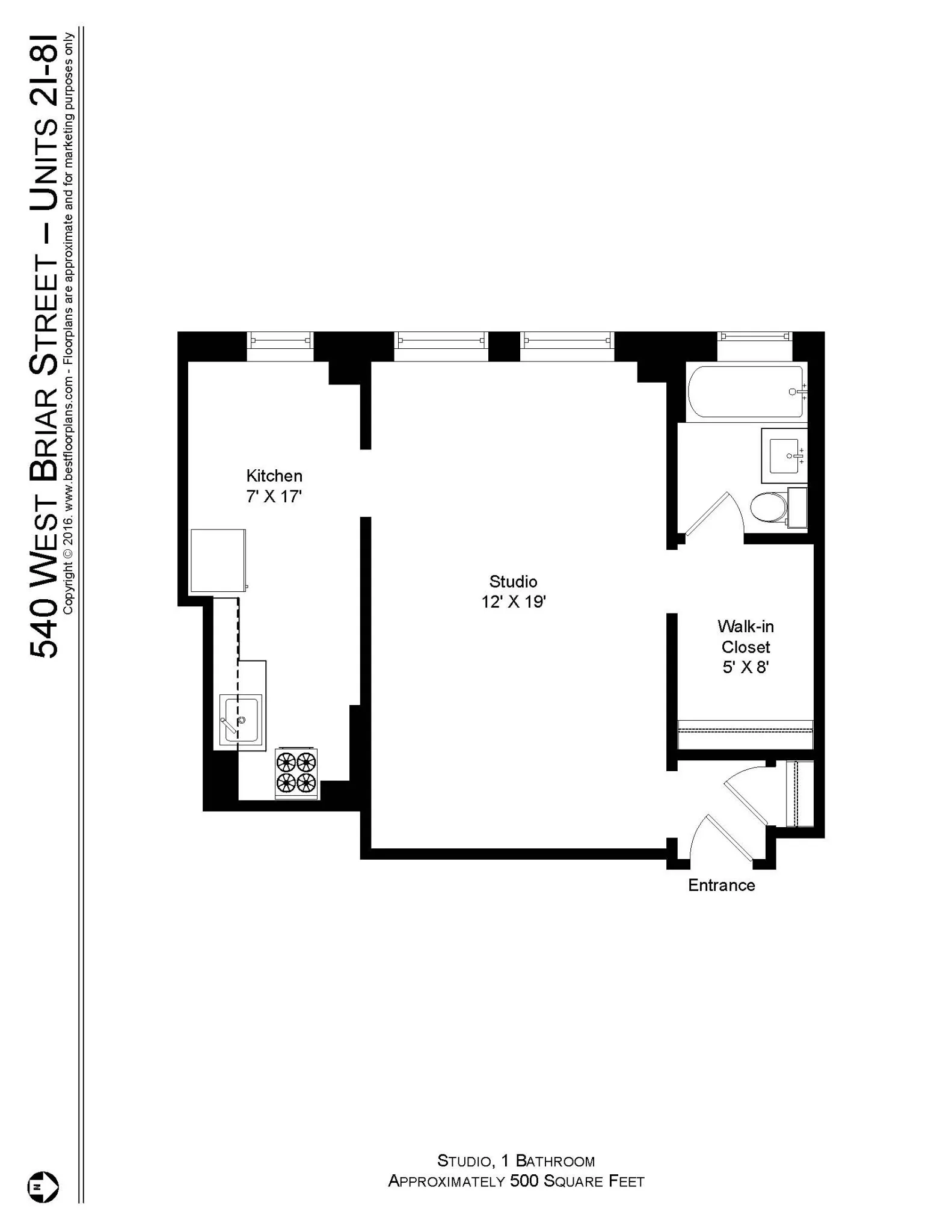 540 W Briar Pl, , 60657, USA 60657-unit#540-7I-Chicago-IL