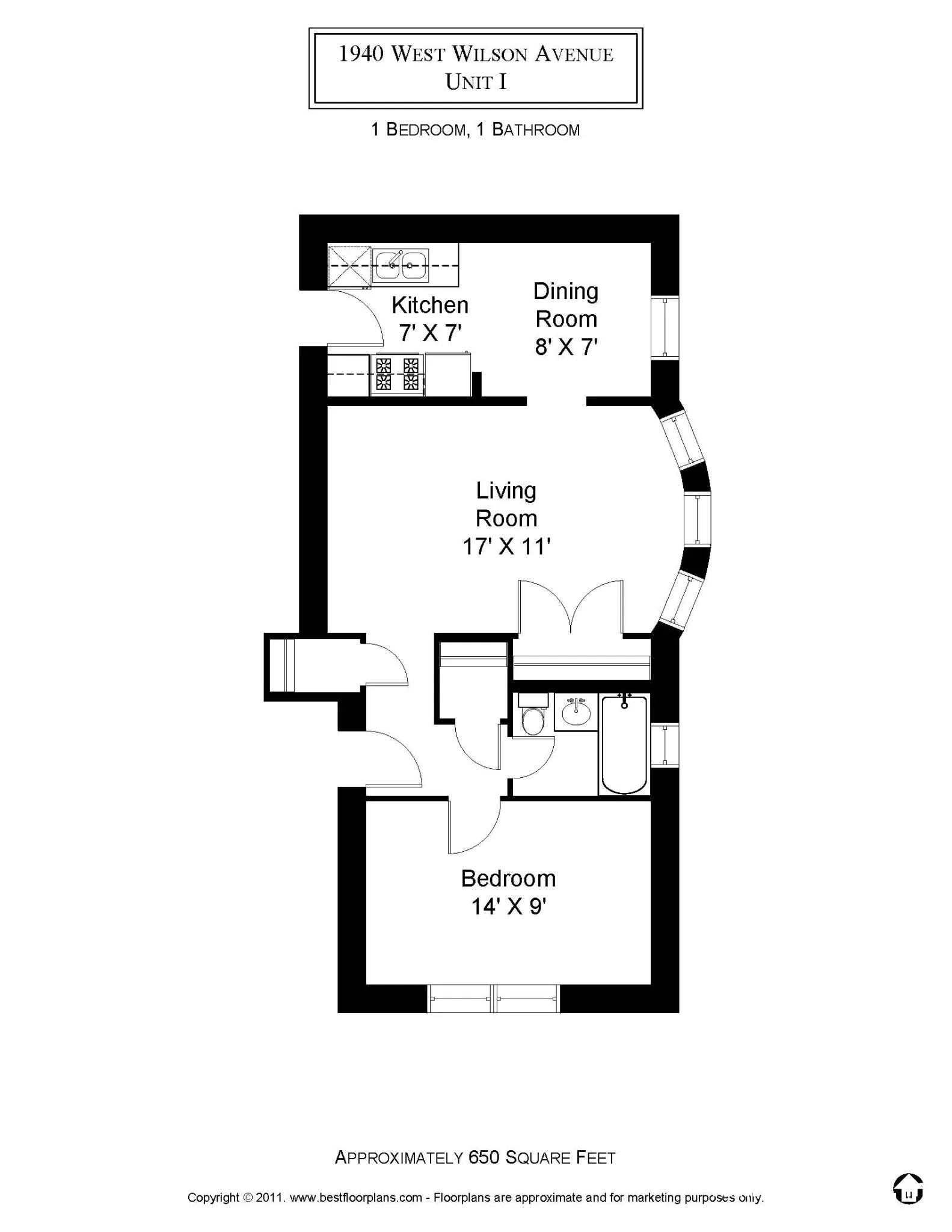 4600 N Winchester Ave, ,  60640, USA 60640-unit#1940-3I-Chicago-IL