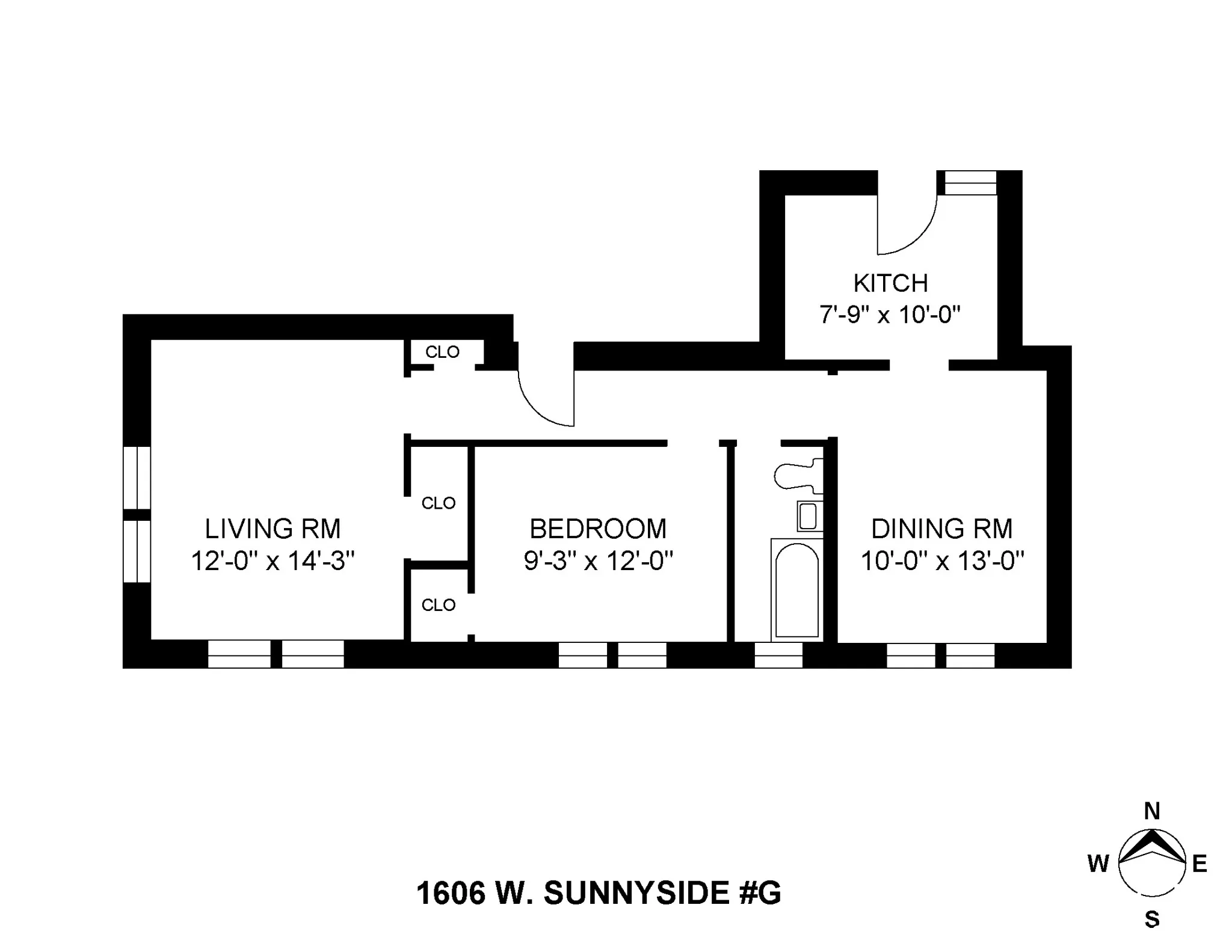 4500 N Ashland Ave, ,  60640, USA 60640-unit#1606-G-Chicago-IL