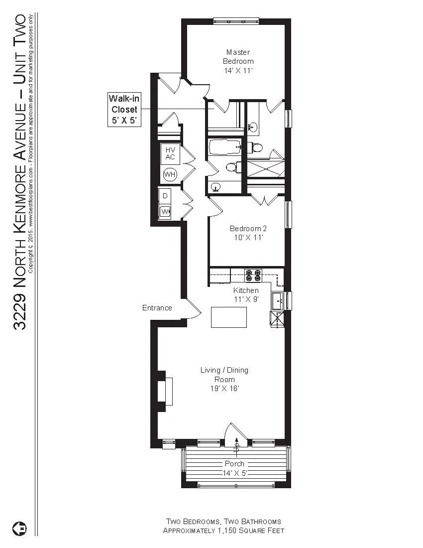 3229 N Kenmore Ave, , 60657, USA 60657-unit#3229-2-Chicago-IL