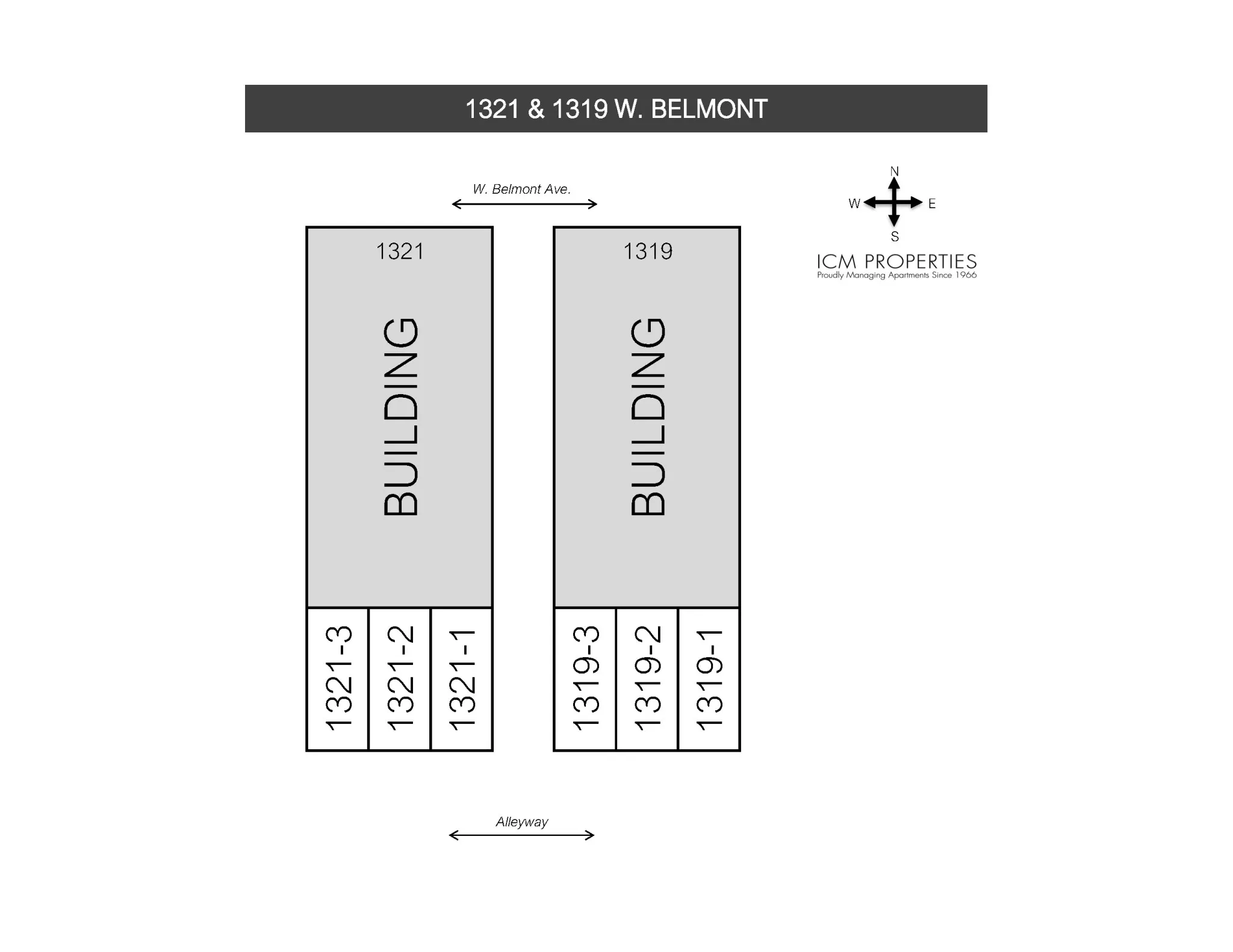 1319 W Belmont Ave, ,  60657, USA 60657-unit#1319-2-Chicago-IL