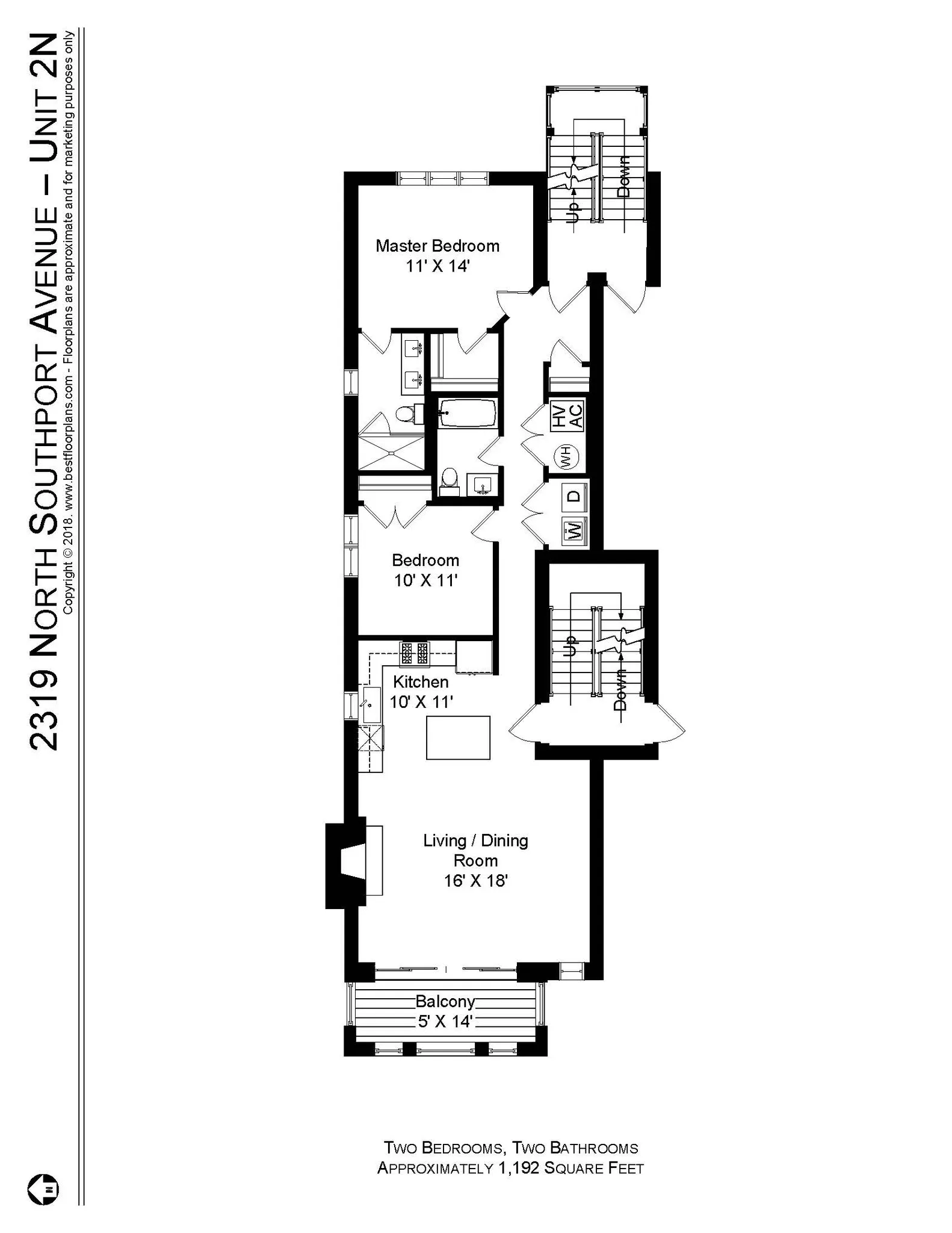 2319 N Southport Ave, ,  60614, USA 60614-unit#2319-3N-Chicago-IL