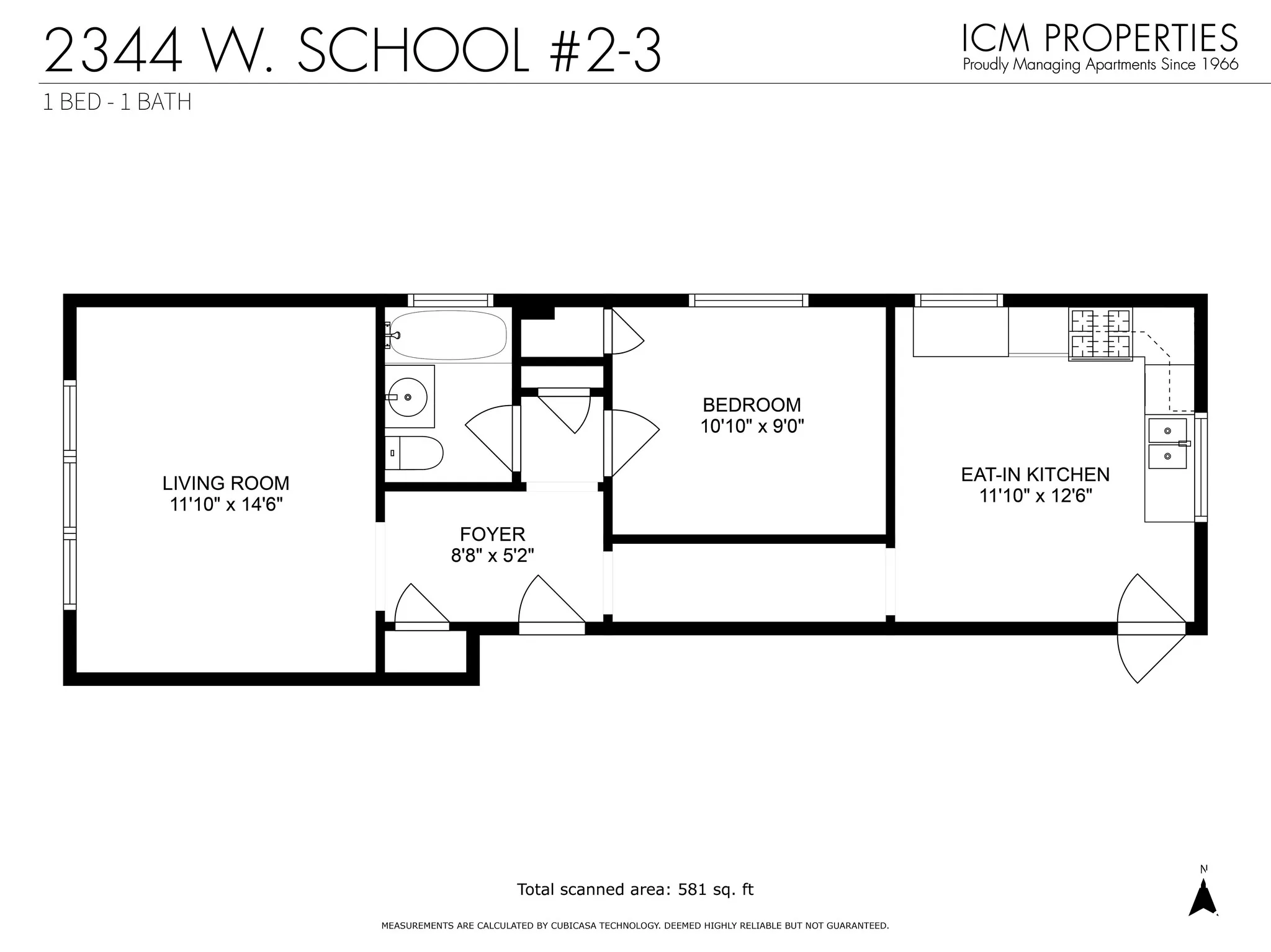 3300 N Claremont Ave, ,  60618, USA 60618-unit#2344S-2-Chicago-IL