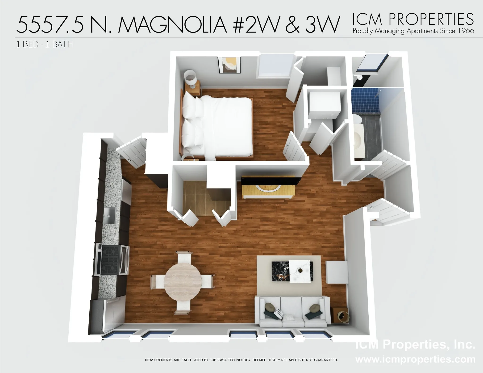 5553 N Magnolia Ave, ,  60640, USA 60640-unit#5557.5-2W-Chicago-IL