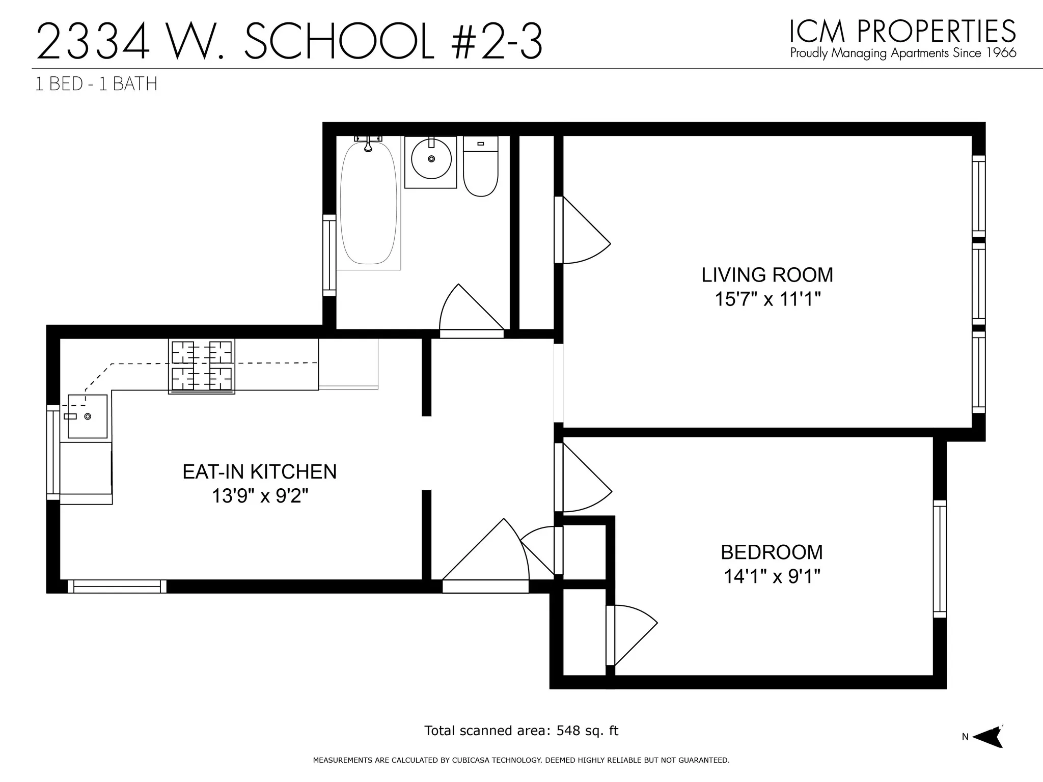 3300 N Claremont Ave, ,  60618, USA 60618-unit#2334S-2-Chicago-IL