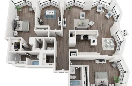 1 Bedroom Lakeshore East Apartment