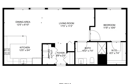 1 Bedroom Ravenswood Apartment