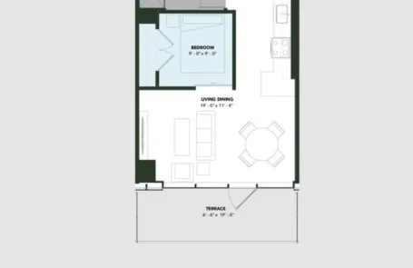 1 Bedroom Lincoln Park Apartment