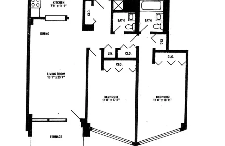 2 Bedroom Lakeview Condo