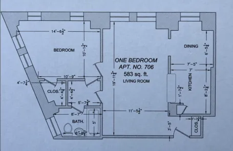 1 Bedroom Lincoln Park Apartment