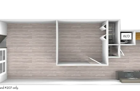 1 Bedroom Lakeview Apartment