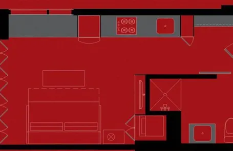 Studio Lincoln Park Apartment