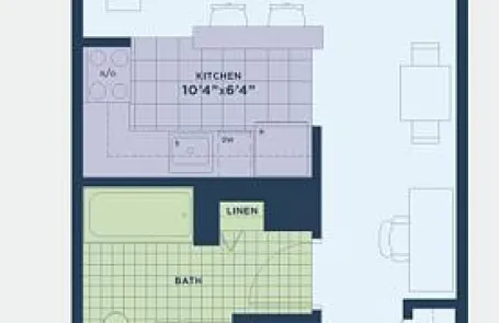 Studio Streeterville Apartment
