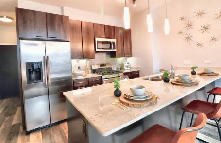 3 Bedroom River North Apartment