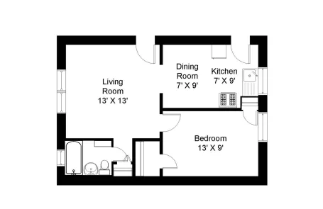 1 Bedroom Ravenswood Apartment