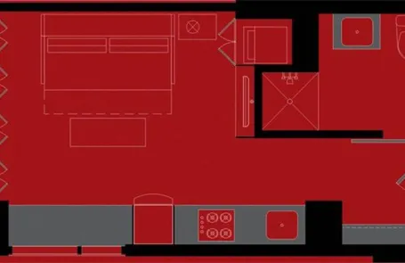 Studio Lincoln Park Apartment