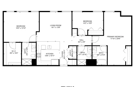 3 Bedroom Ravenswood Apartment