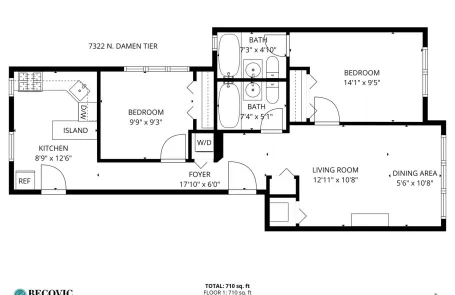 2 Bedroom Rogers Park Apartment